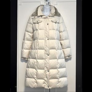 Esprit medium down coat, ankle length